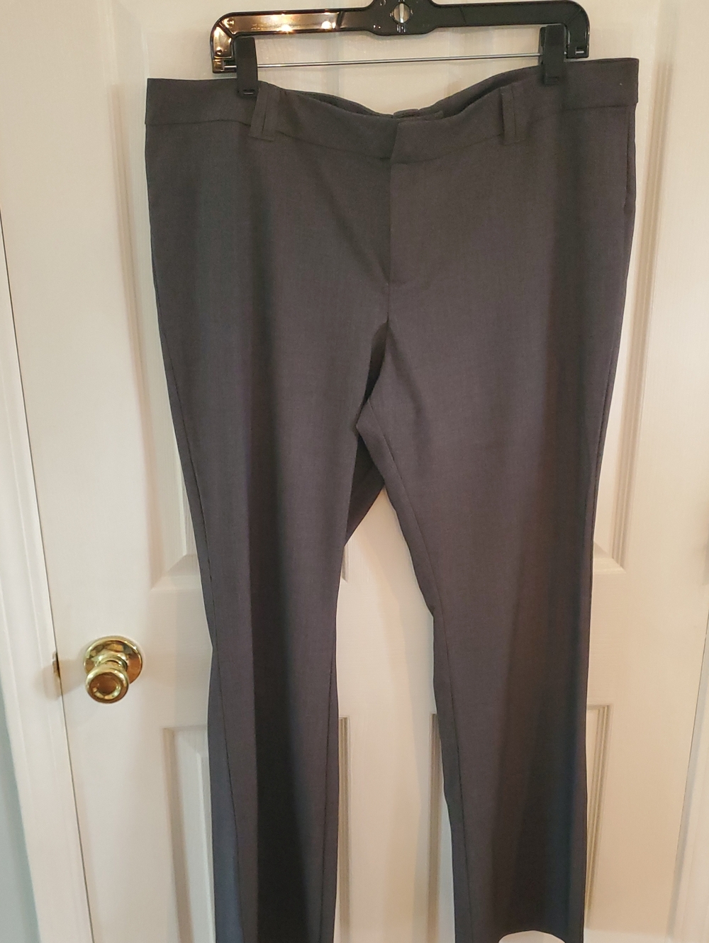 Divided (H&M) Women's Gray Dress Pants - Classic Straight Fit